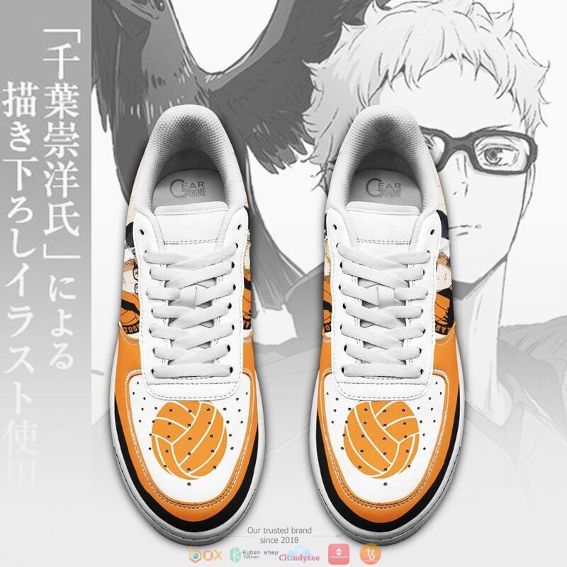 Karasuno_Kei_Tsukishima_Haikyuu_Anime_Nike_Air_Force_shoes_1