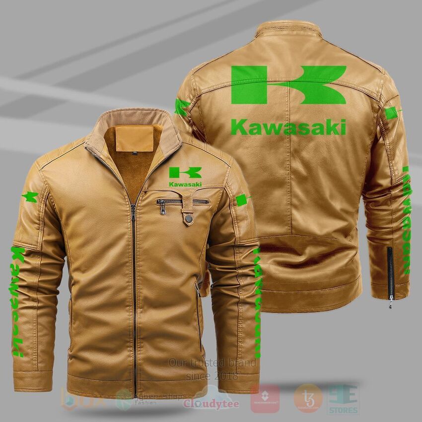 Kawasaki_Fleece_Leather_Jacket_1