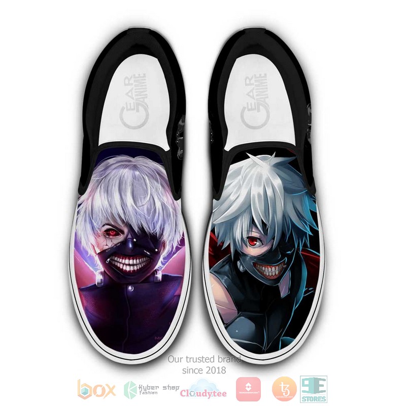 Ken_Kaneki_Anime_Tokyo_Ghoul_Slip_On_Slip-On_Shoes