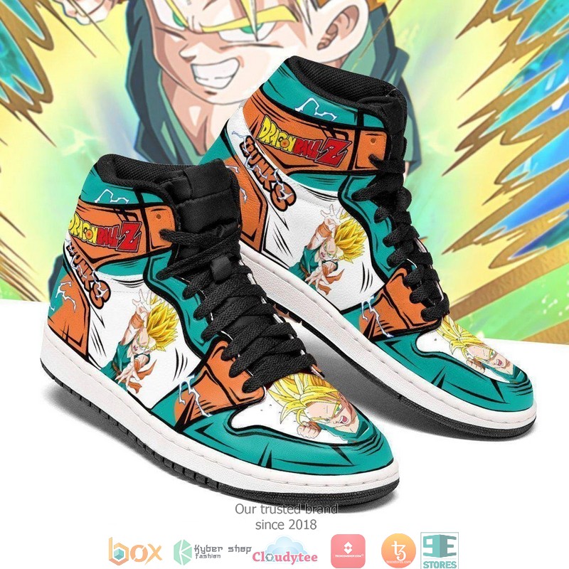 Kid_Trunks_Anime_Dragon_Ball_Air_Jordan_High_Top_Shoes_1