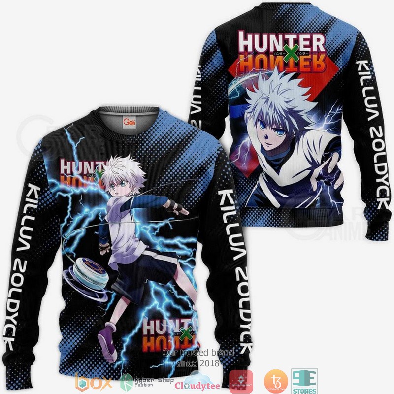Killua_Zoldyck_Hunter_X_Hunter_Anime_3d_shirt_hoodie_1