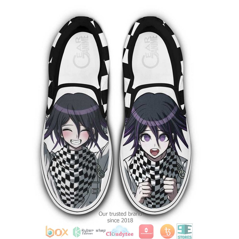 Kokichi_Oma_Anime_Danganronpa_Slip_On_Sneakers_Shoes
