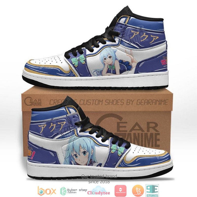 KonoSuba_Aqua_Anime_Air_Jordan_High_top_shoes