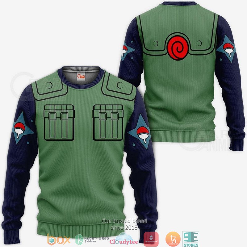 Konoha_Military_Force_Uniform_Anime_3d_shirt_hoodie_1