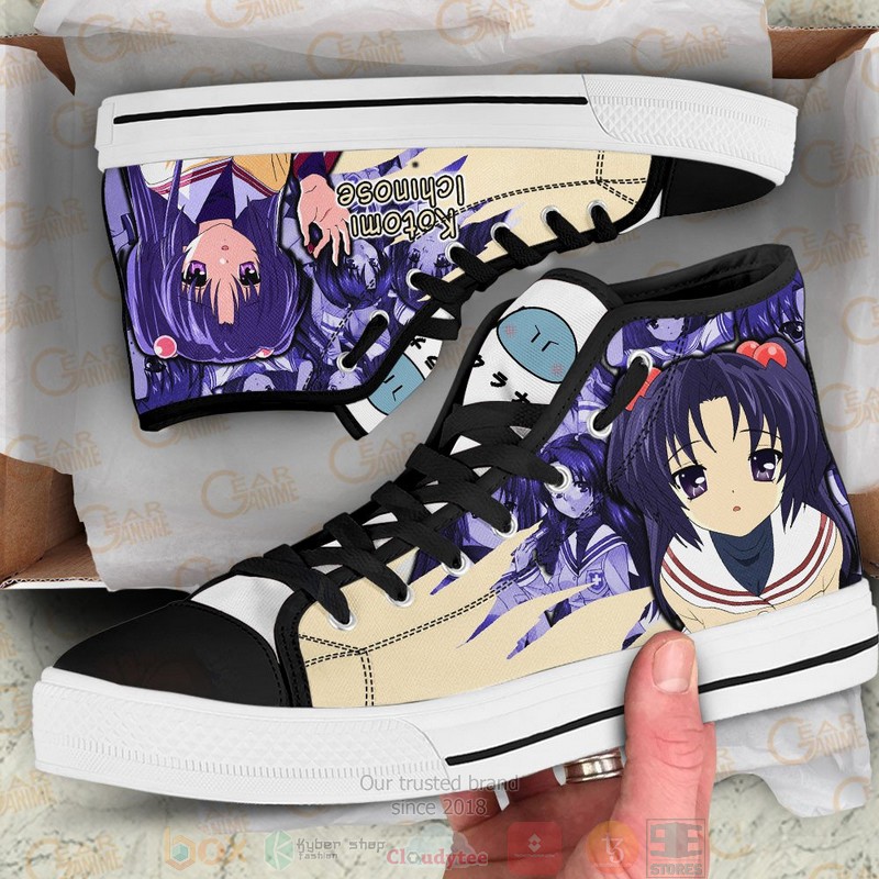 Kotomi_Ichinose_Clannad_Anime_Canvas_High_Top_Shoes_1