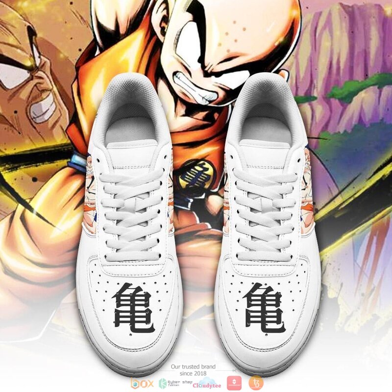 Krillin_Anime_Dragon_Ball_Nike_Air_Force_shoes_1
