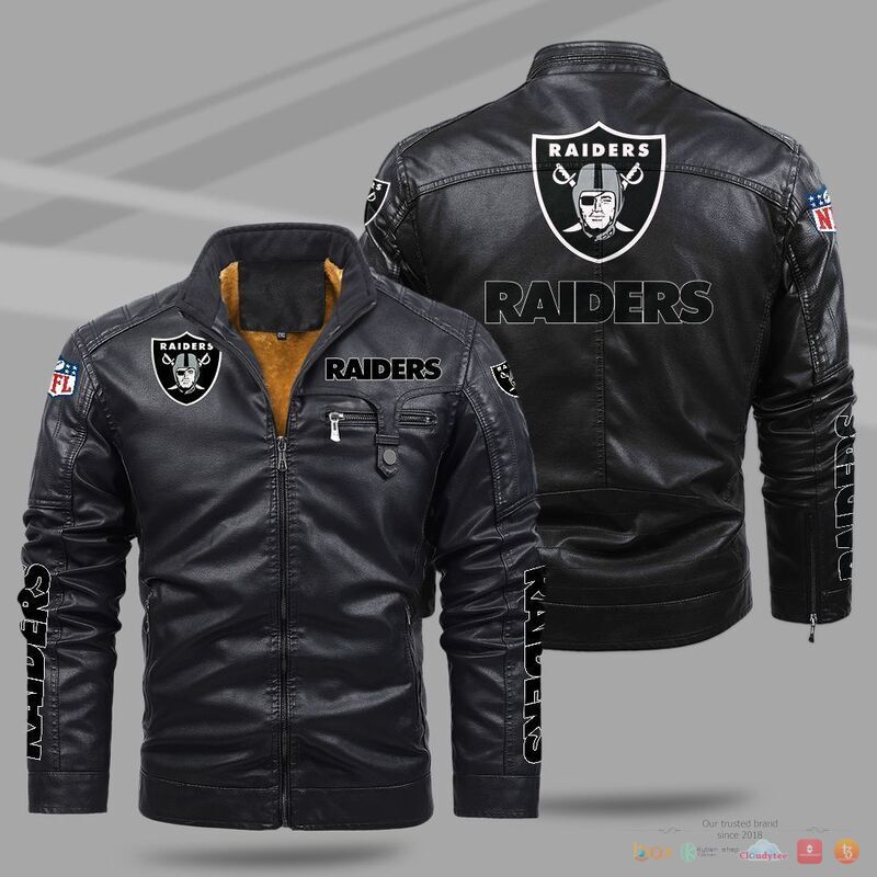 Las_Vegas_Raiders_NFL_Trend_Fleece_Leather_Jacket