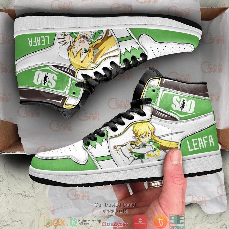 Leafa_Anime_Sword_Art_Online_Air_Jordan_High_top_shoes_1