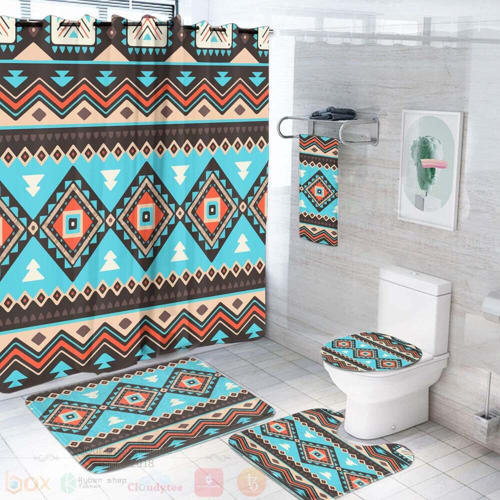 Line_Shapes_Ethnic_Pattern_Bathroom_Set