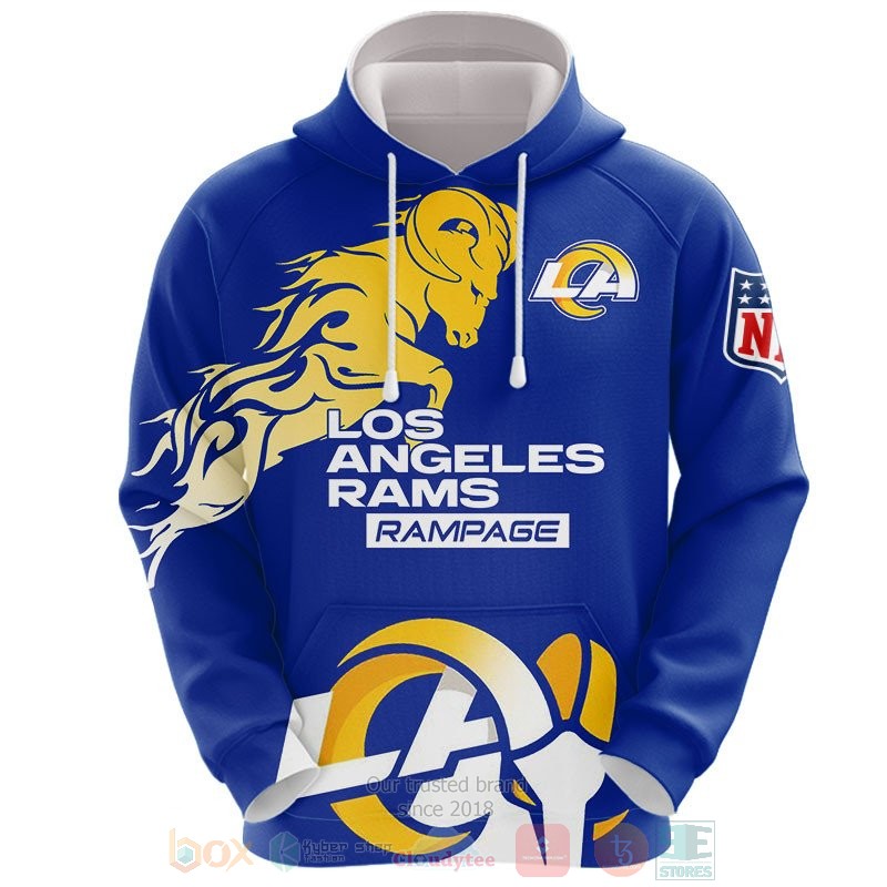 Los_Angeles_Rams_Rampage_3D_shirt_hoodie