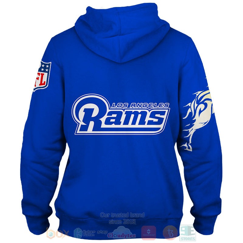 Los_Angeles_Rams_Rampage_3D_shirt_hoodie_1