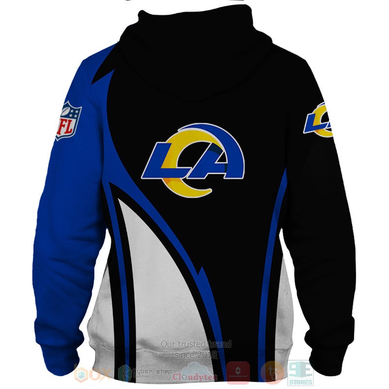 Los_Angeles_Rams_black_blue_3D_shirt_hoodie_1
