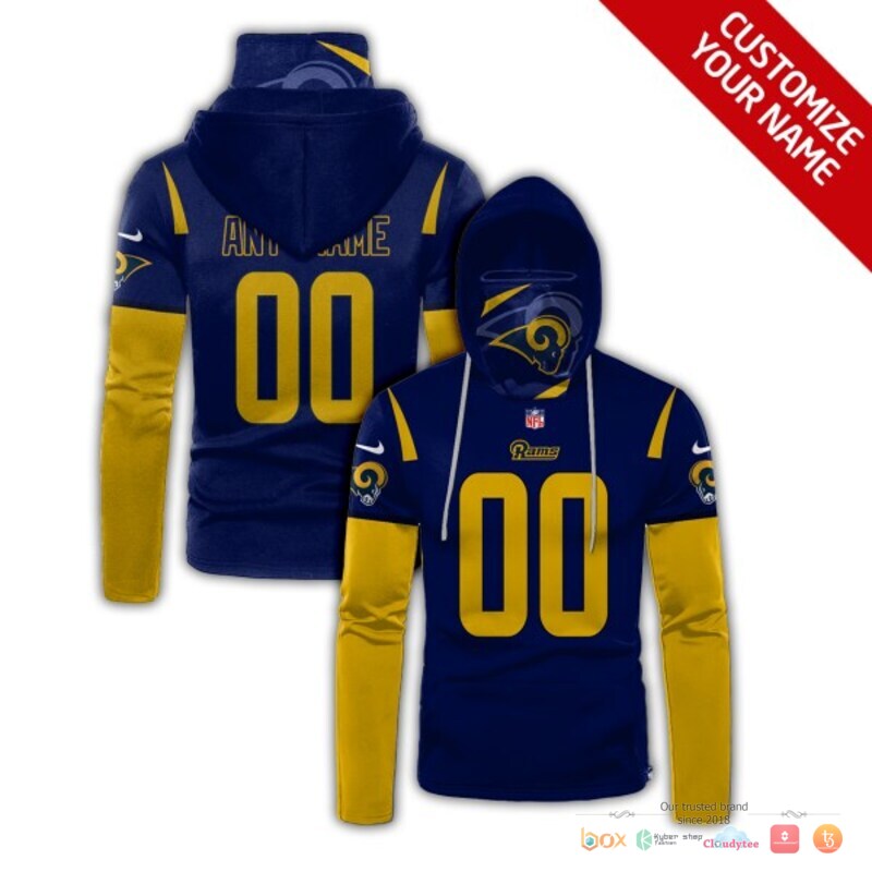 Los_Angeles_Rams_blue_and_yellow_3d_hoodie_mask