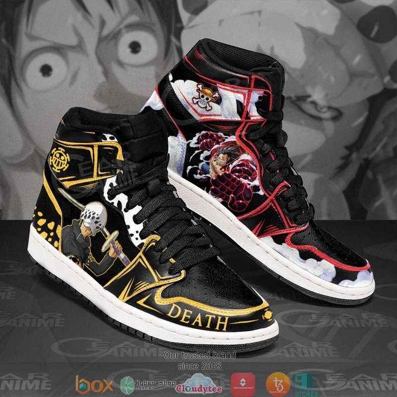 Luffy_and_Trafalgar_Law_One_Piece_Anime_Air_Jordan_High_top_shoes_1