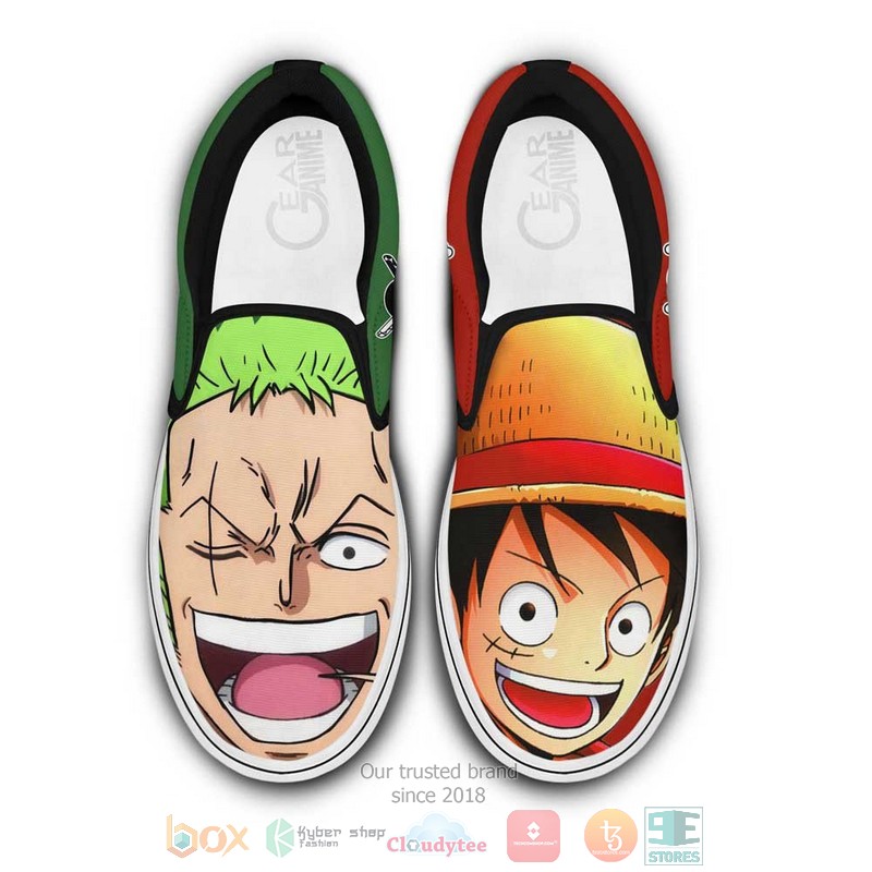 Luffy_and_Zoro_One_Piece_Anime_Slip-On_Shoes