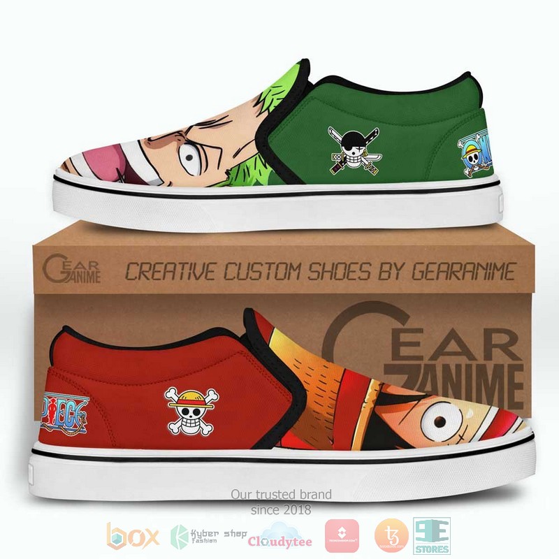 Luffy_and_Zoro_One_Piece_Anime_Slip-On_Shoes_1