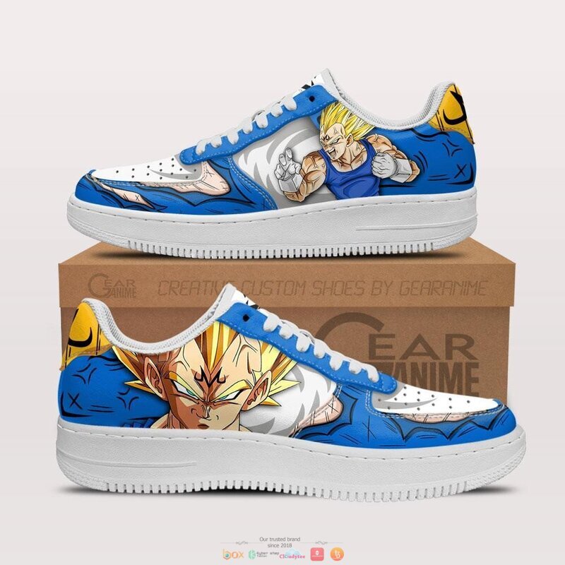 Majin_Vegeta_Anime_Dragon_Ball_Nike_Air_Force_Shoes