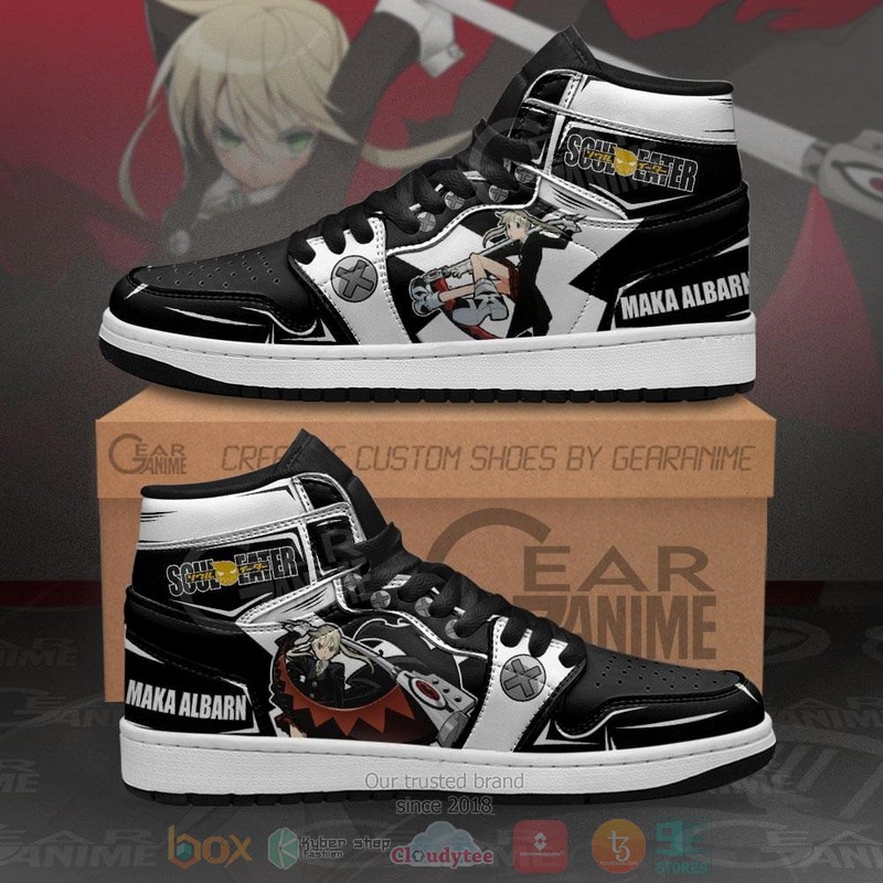 Maka_Albarn_Soul_Eater_Anime_Air_Jordan_high_top_shoes