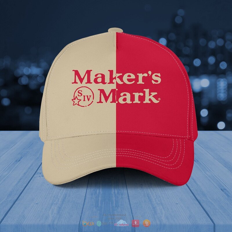 Makers_Mark_Whiskey_Bourbon_Baseball_Cap