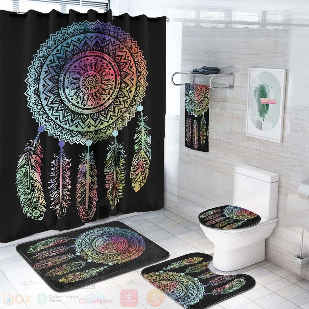 Mandala_Dreamcatcher_Native_American_Bathroom_Set