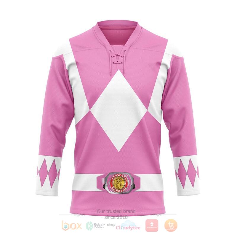 Mighty_Morphin_Pink_Power_Rangers_Custom_Hockey_Jersey