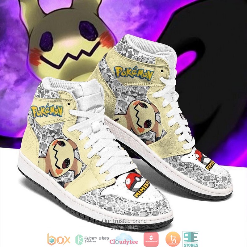 Mimikyu_Anime_Pokemon_Air_Jordan_High_Top_Shoes_1