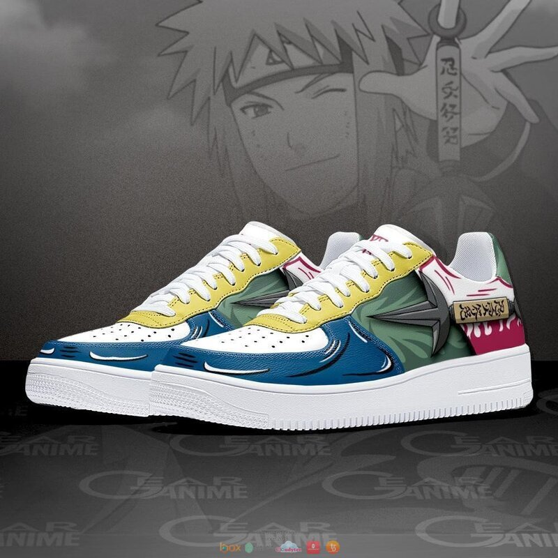 Minato_Weapon_Naruto_Anime_Nike_Air_Force_Shoes_1