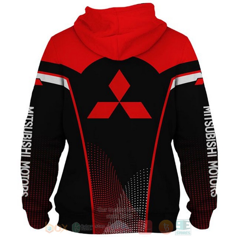 Mitsubishi_Motors_red_black_3D_shirt_hoodie_1