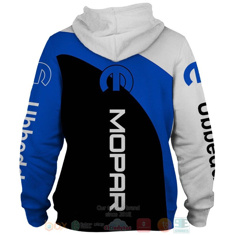 Mopar_white_blue_black_3D_shirt_hoodie_1