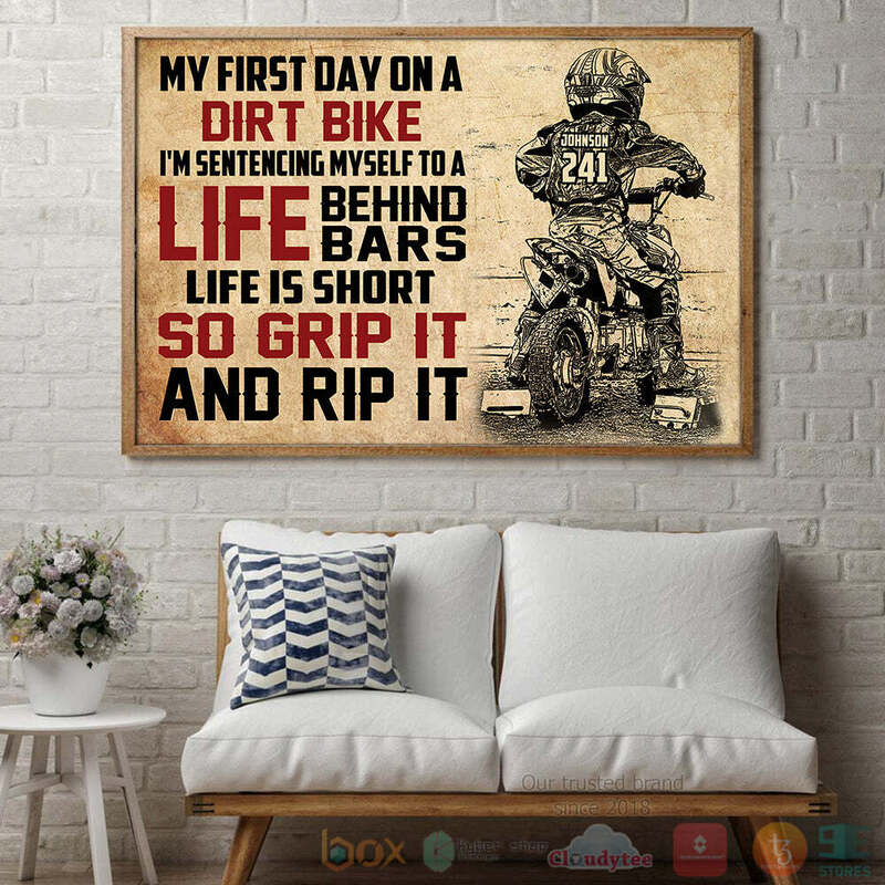 Motocross_My_First_Day_On_A_Dirt_Bike_Personalized_Canvas
