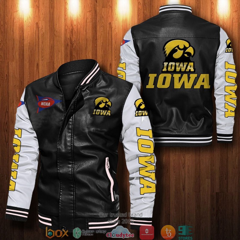 NCAA_Iowa_Hawkeyes_Bomber_Leather_Jacket