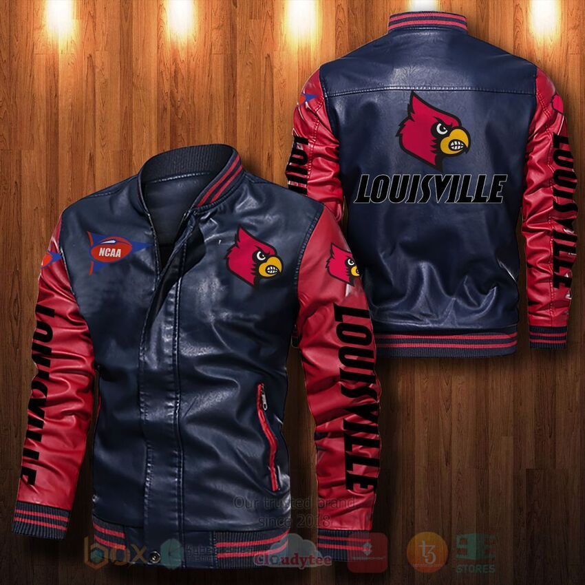NCAA_Louisville_Cardinals_Leather_Bomber_Jacket_1_2_3