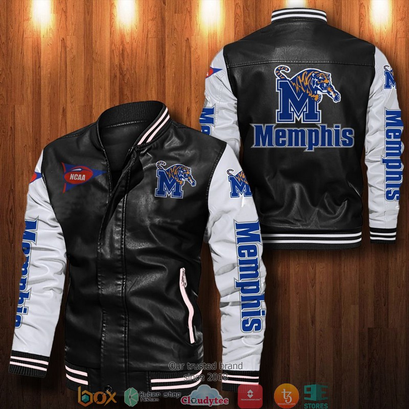 NCAA_Memphis_Tigers_Bomber_Leather_Jacket
