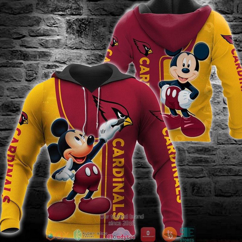 NFL_Arizona_Cardinals_Mickey_Mouse_Disney_3d_Full_Printing_shirt_hoodie