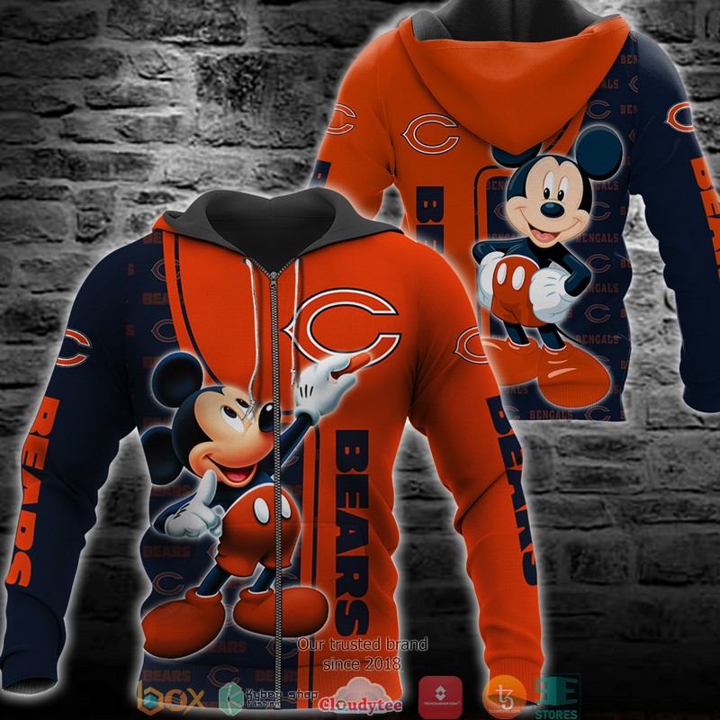 NFL_Chicago_Bears_Mickey_Mouse_Disney_3d_Full_Printing_shirt_hoodie