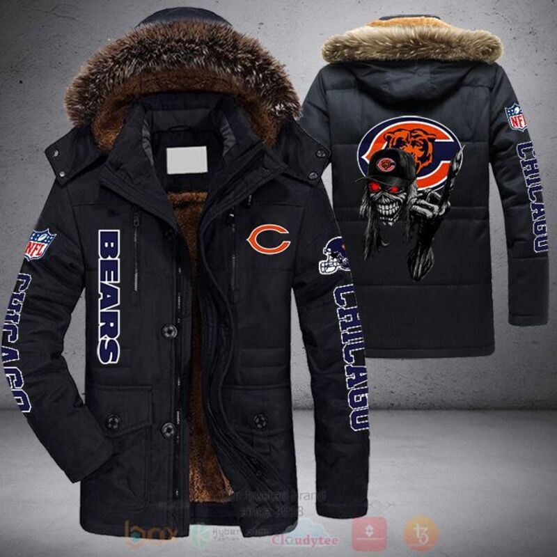 NFL_Chicago_Bears_Skull_Cap_Parka_Jacket