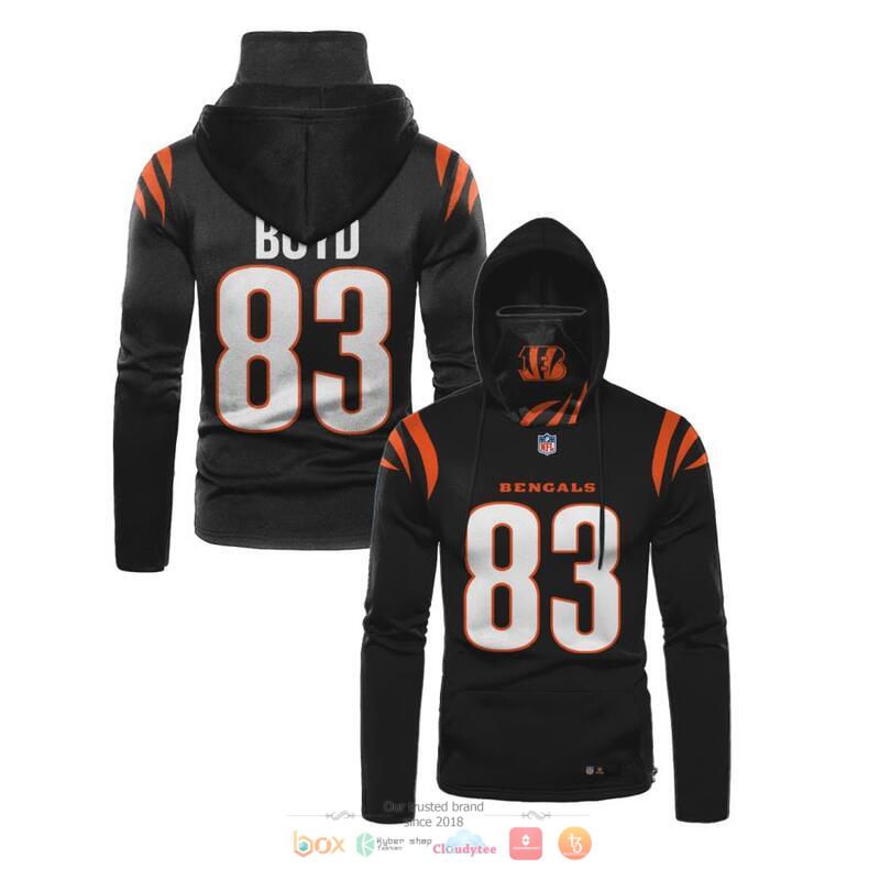 NFL_Cincinnati_Bengals_Boyd_83_Black_3d_hoodie_mask