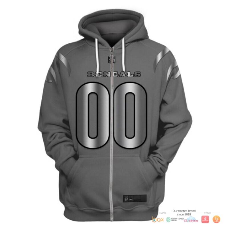 NFL_Cincinnati_Bengals_Grey_Custom_3d_shirt_hoodie_1