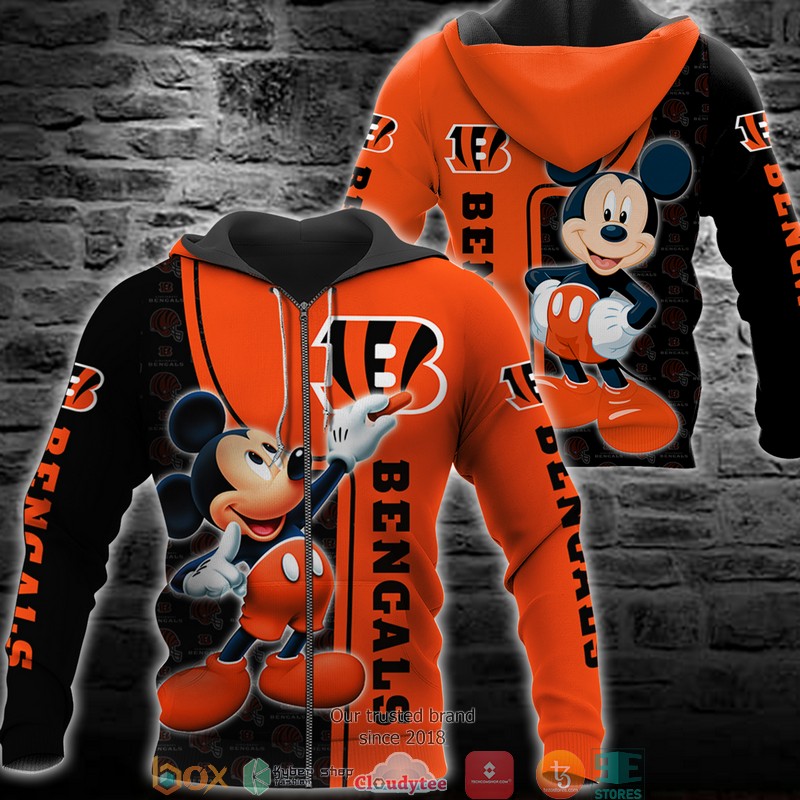 NFL_Cincinnati_Bengals_Mickey_Mouse_Disney_3d_Full_Printing_shirt_hoodie