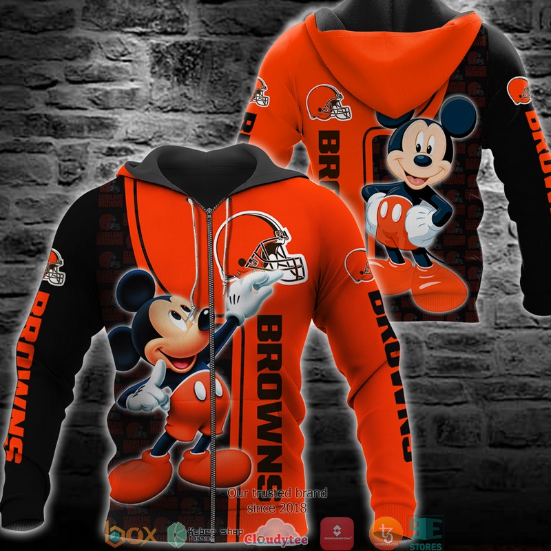 NFL_Cleveland_Browns_Mickey_Mouse_Disney_3d_Full_Printing_shirt_hoodie