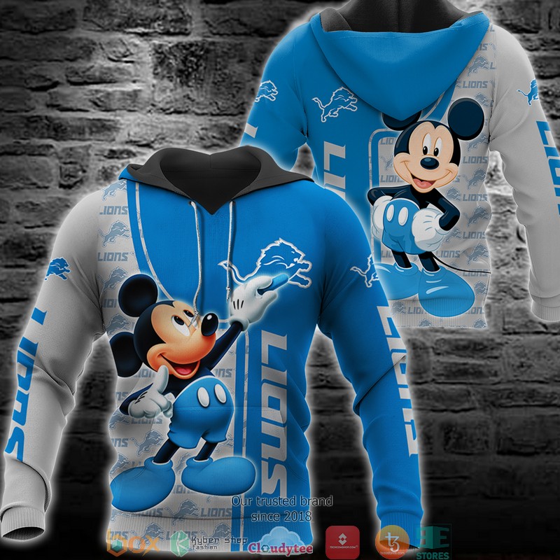 NFL_Detroit_Lions_Mickey_Mouse_Disney_3d_Full_Printing_shirt_hoodie