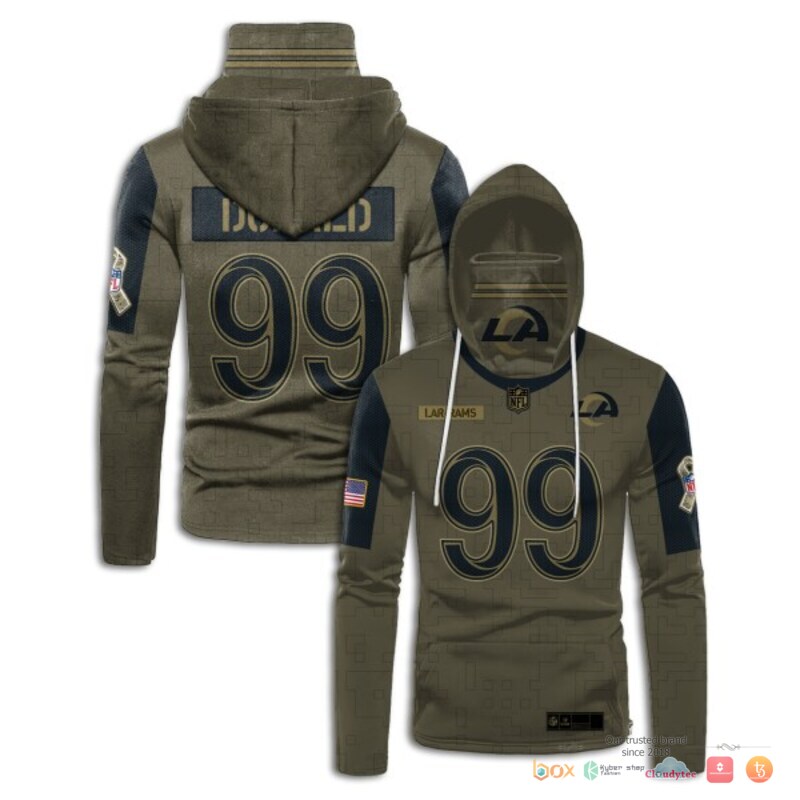 NFL_Donald_99_Los_Angeles_Rams_Custom_3d_hoodie_mask