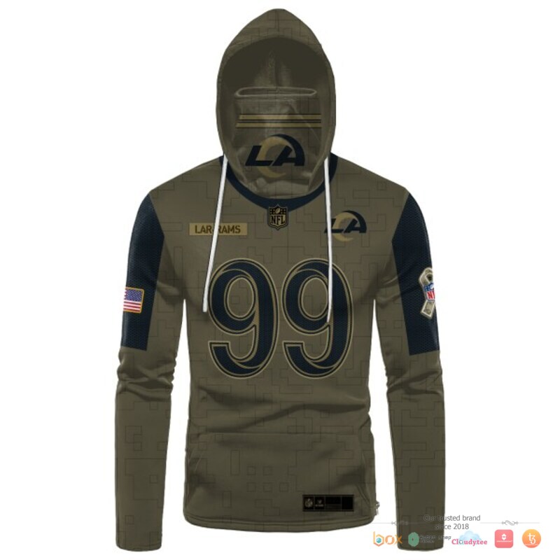 NFL_Donald_99_Los_Angeles_Rams_Custom_3d_hoodie_mask_1