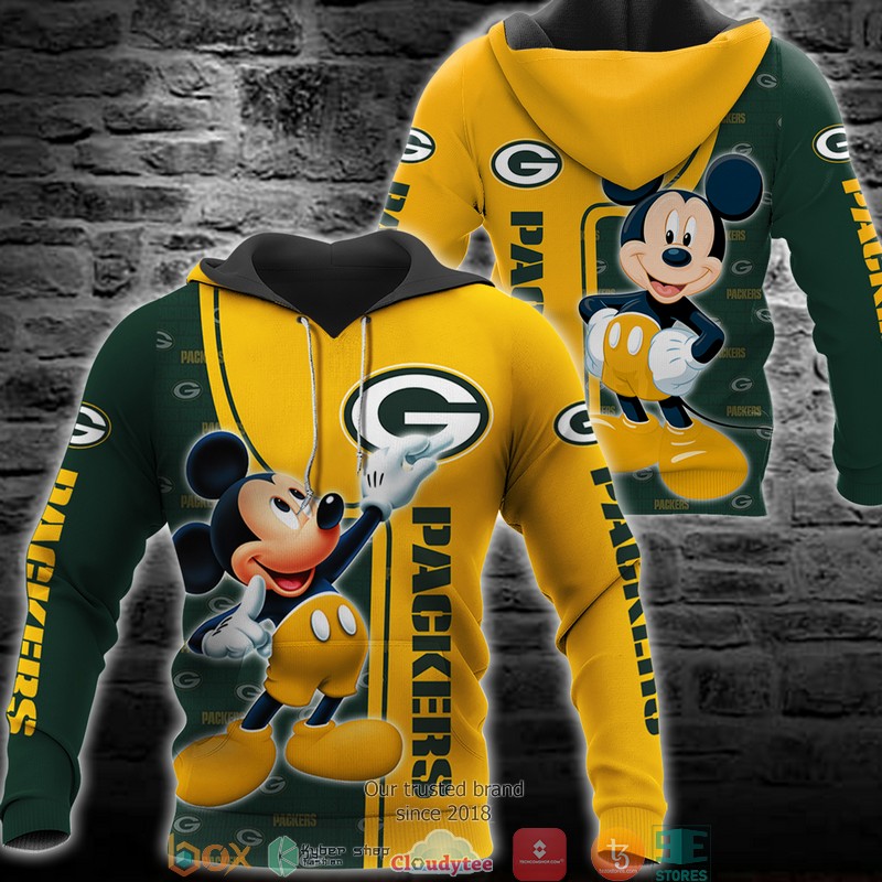 NFL_Green_Bay_Packers_Mickey_Mouse_Disney_3d_Full_Printing_shirt_hoodie