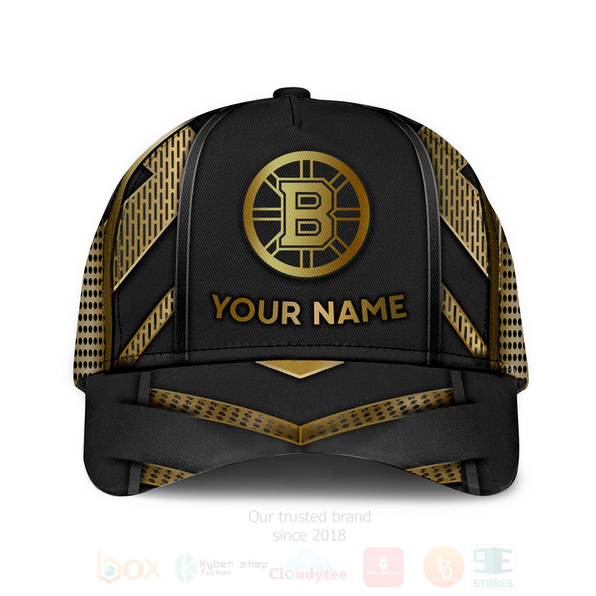 NHL_Boston_Bruins_Personalized_3D_Cap