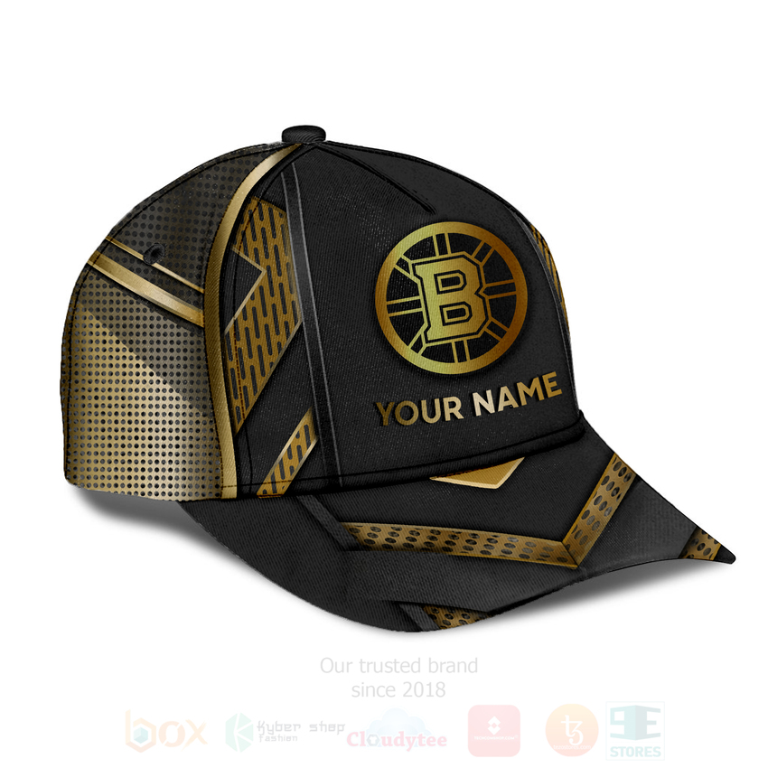 NHL_Boston_Bruins_Personalized_3D_Cap_1