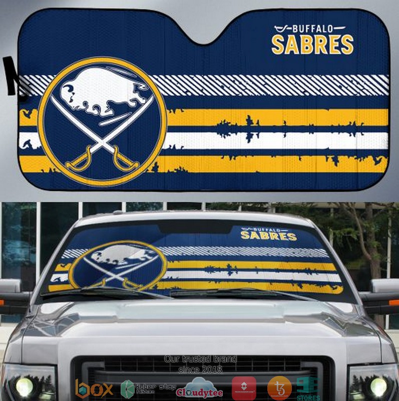 NHL_Buffalo_Sabres_Car_sunshade