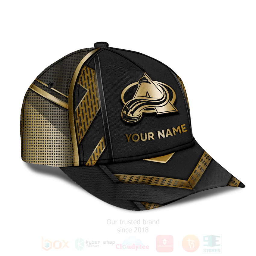 NHL_Colorado_Avalanche_Personalized_3D_Cap_1