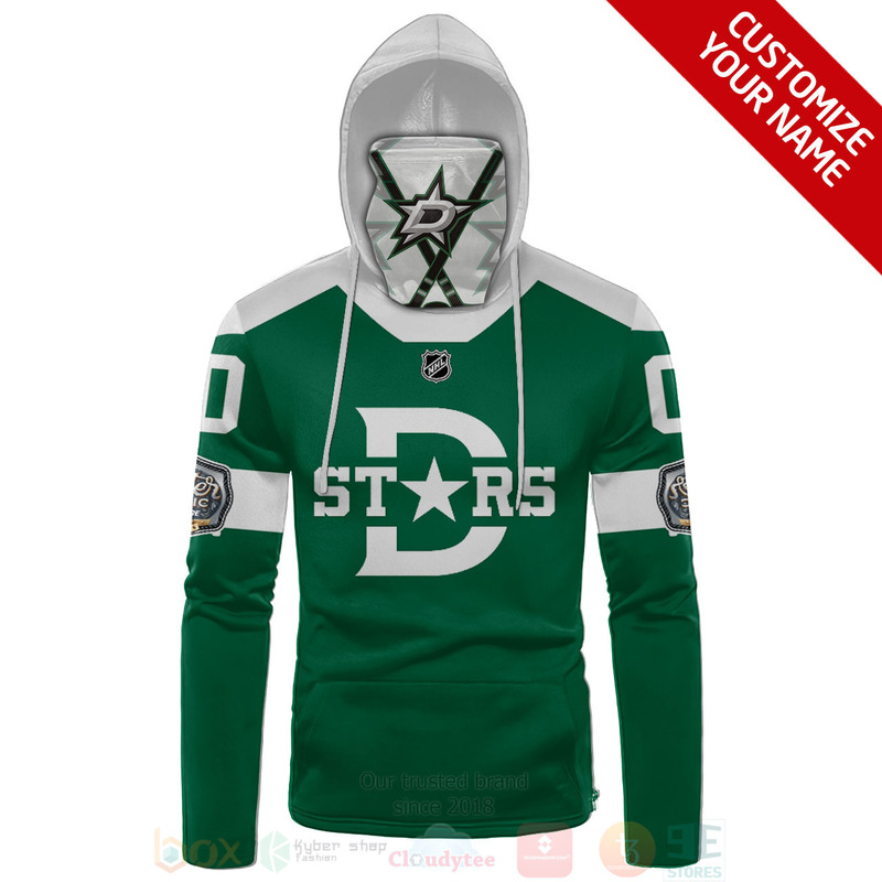 NHL_Dallas_Stars_Personalized_3D_Hoodie_Mask_1
