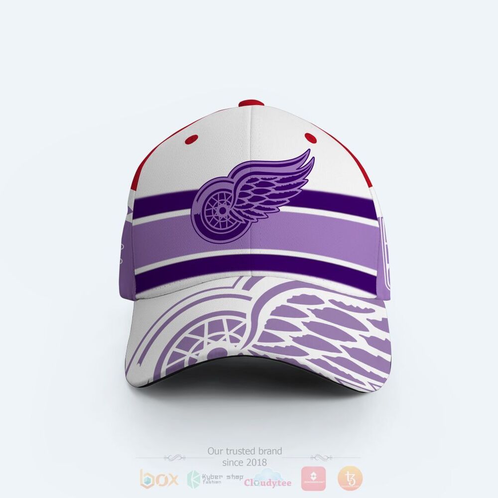 NHL_Detroit_Red_Wings_Fights_Cancer_Cap